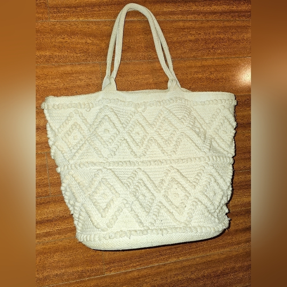 Jacquard Print Blanket Tote Handbag Shade & Shore Target Tote Bag - Picture 16 of 16